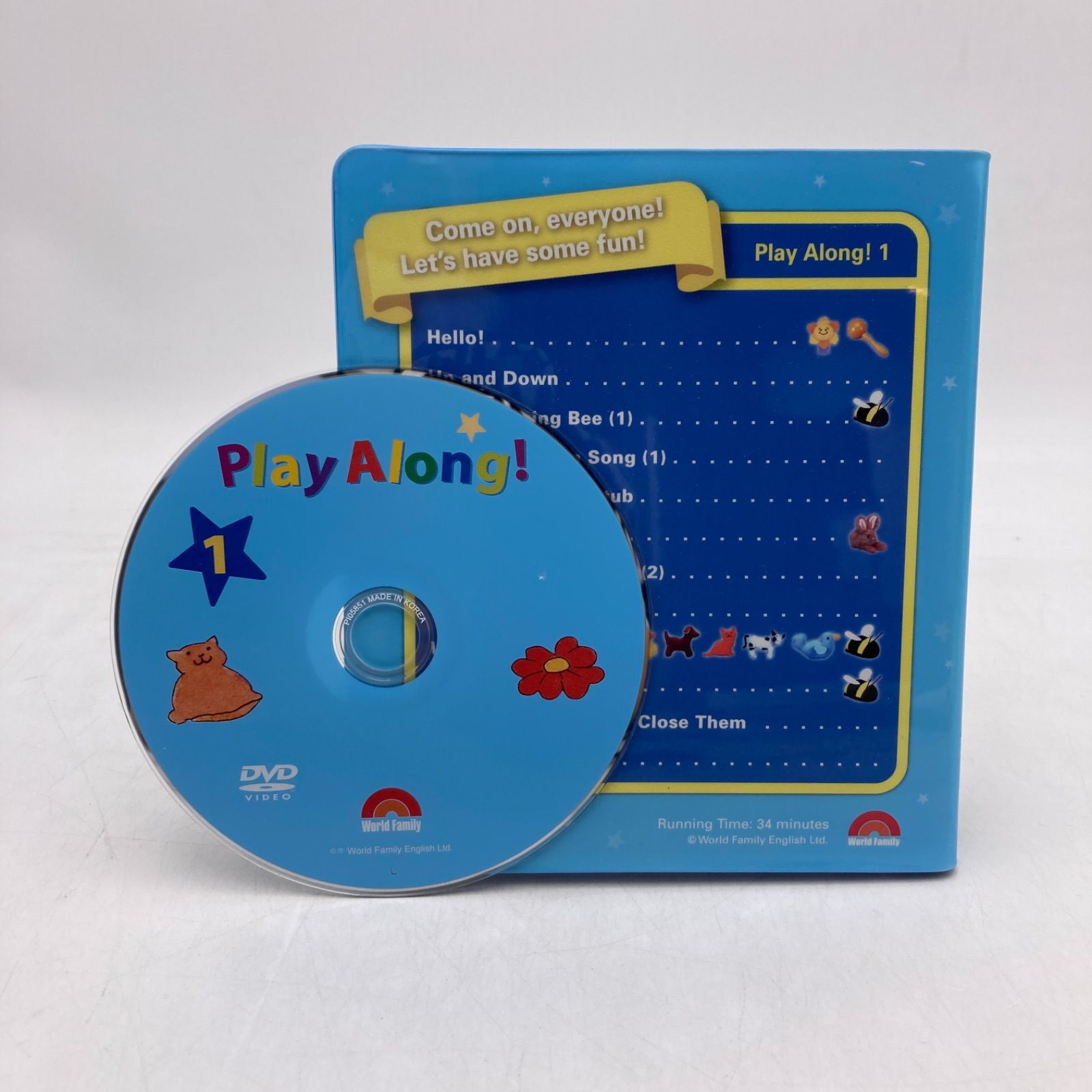 Disney - 【DWE】プレイアロングセット 2017年　字幕・おもちゃつき プレイアロング DVD おもちゃ付 ディズニー英語システム DWE