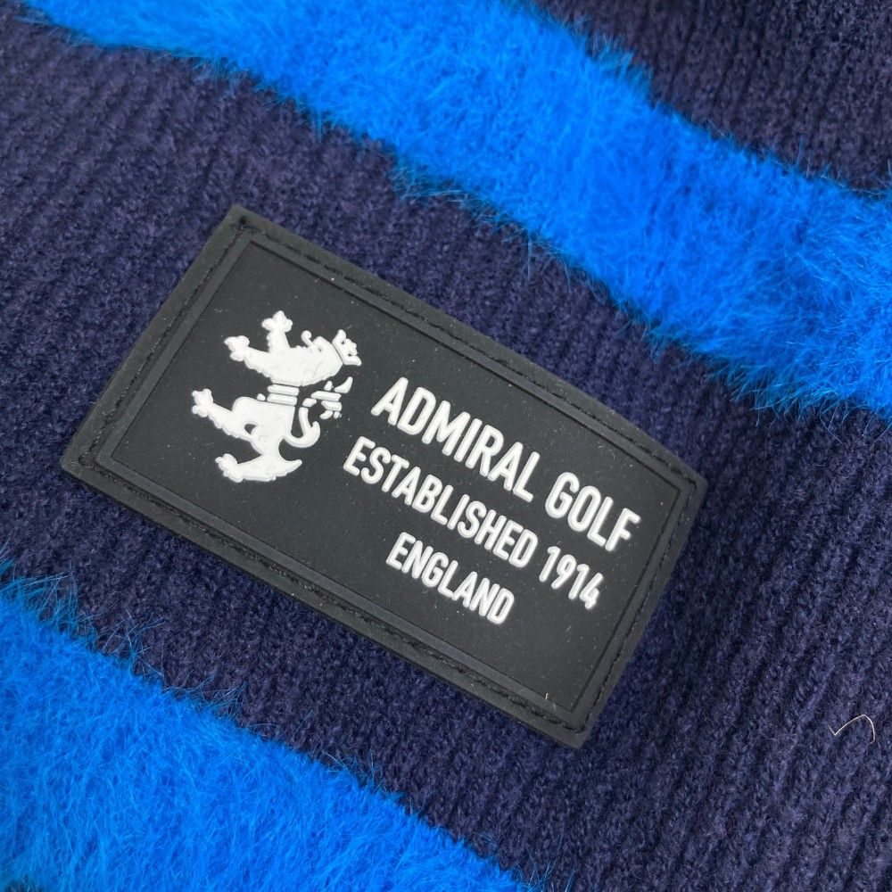 サイズ：L ADMIRAL アドミラル 裏地付 ニット ジップパーカー