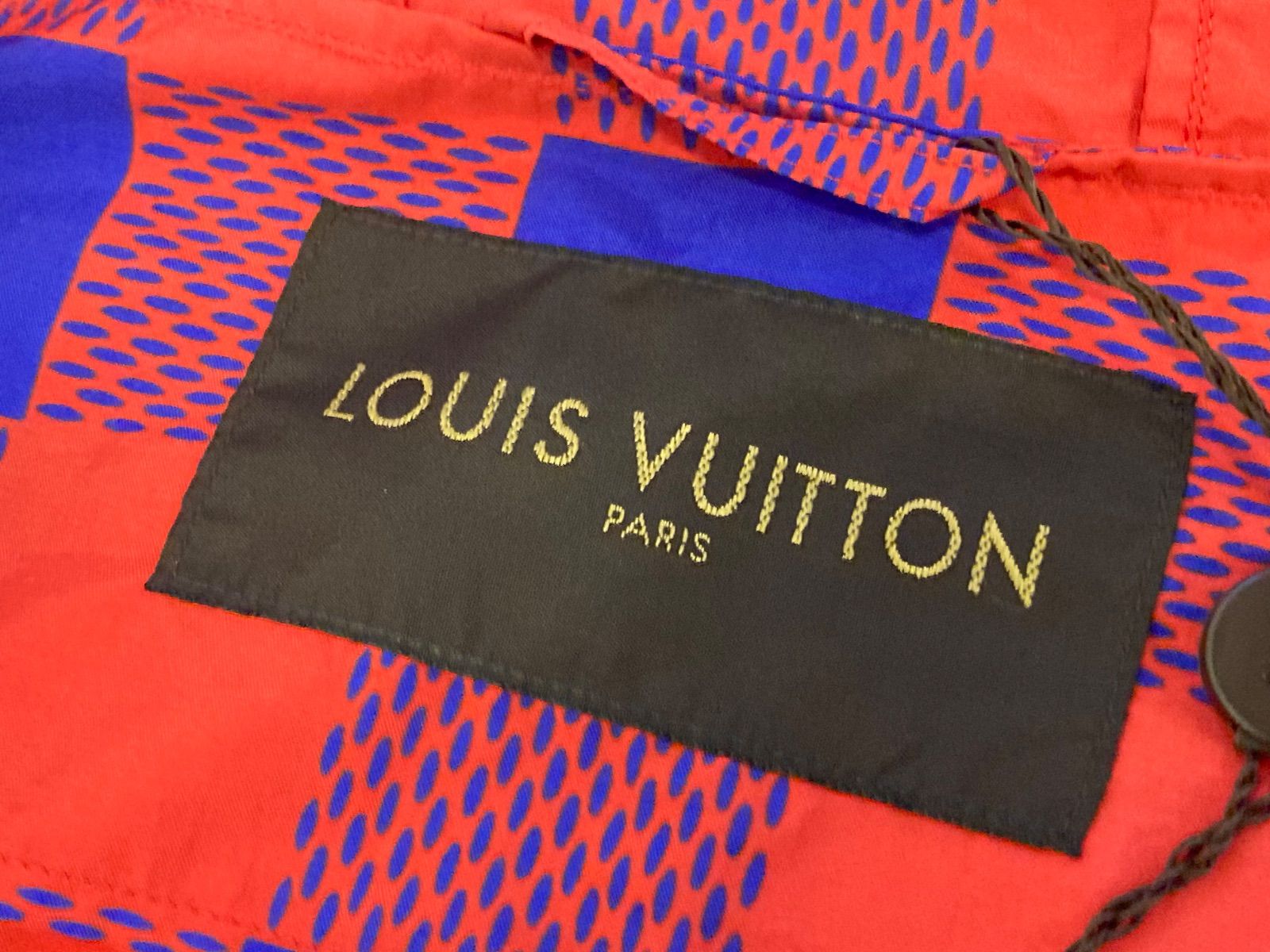 LOUIS VUITTON ルイヴィトン 12SS マサイチェック ナイロンジャケット