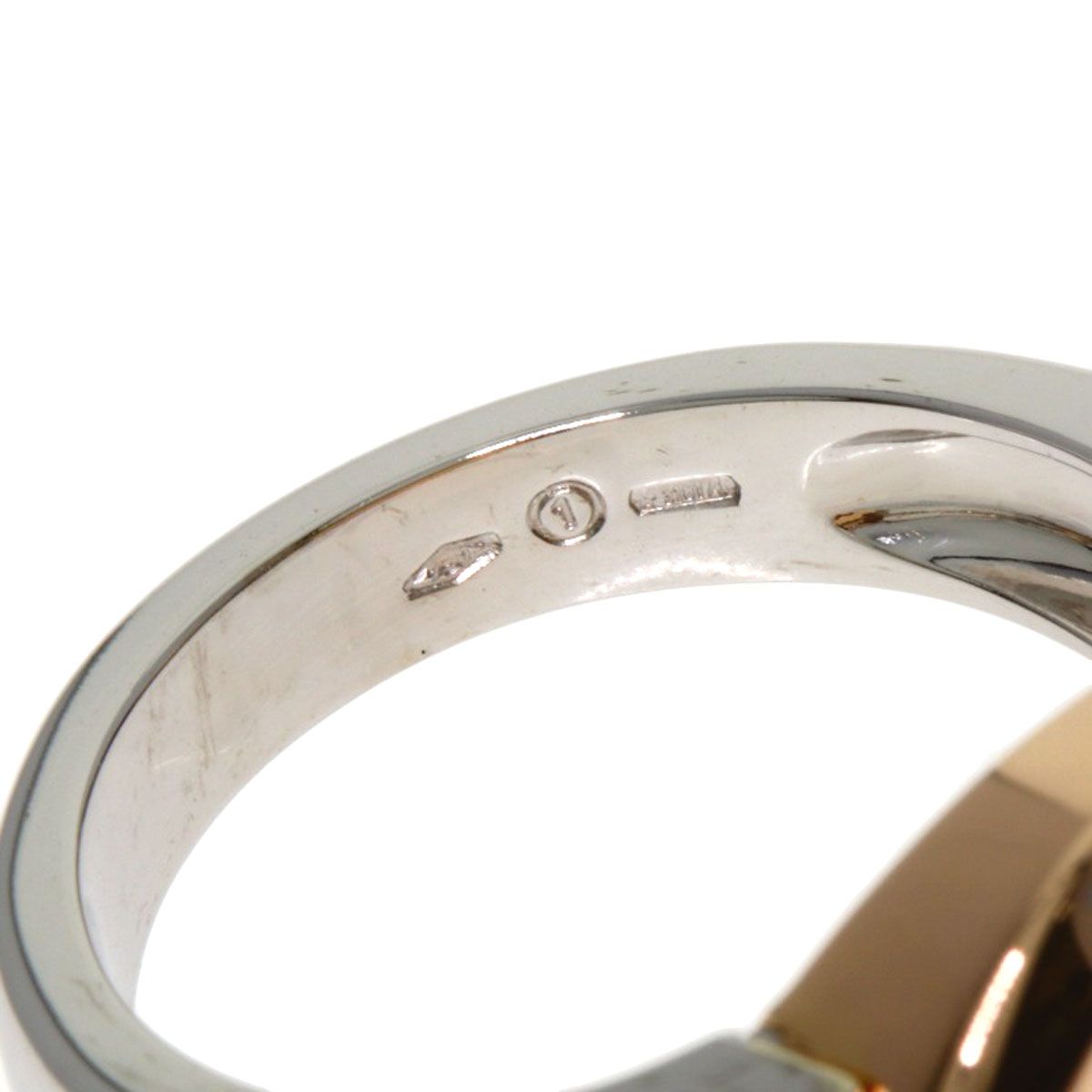 Damiani ダミアーニ ブラゾーニ 2P ダイヤモンド リング・指輪 K18WG  