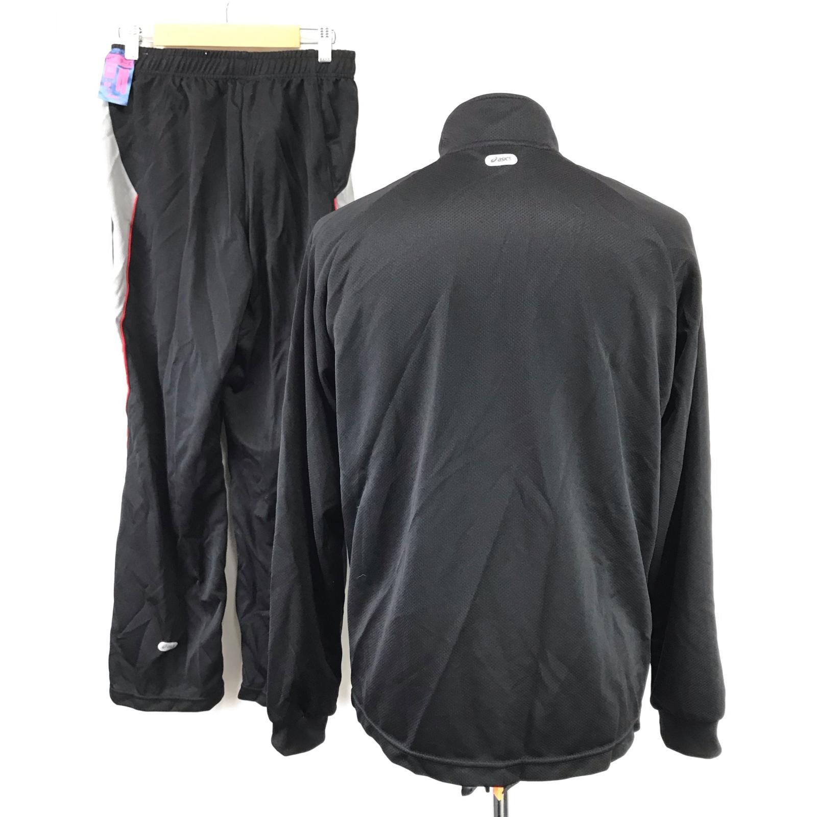 tensei様【asics】美品　上下Mサイズ　アシックス　ジャージセットアップ ASICS アシックス ジャージ メンズ 上下 ブランド セットアップ