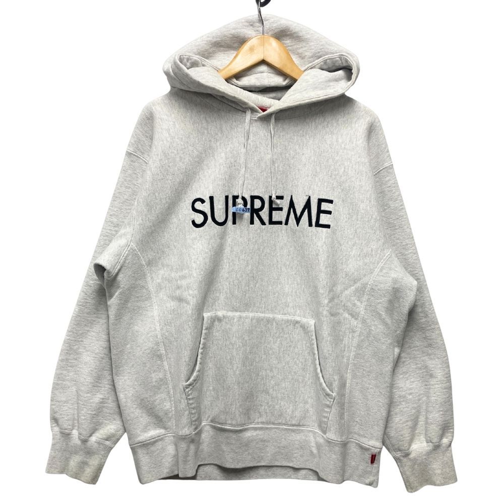 SUPREME シュプリーム 22AW Capital Hooded Sweatshirt