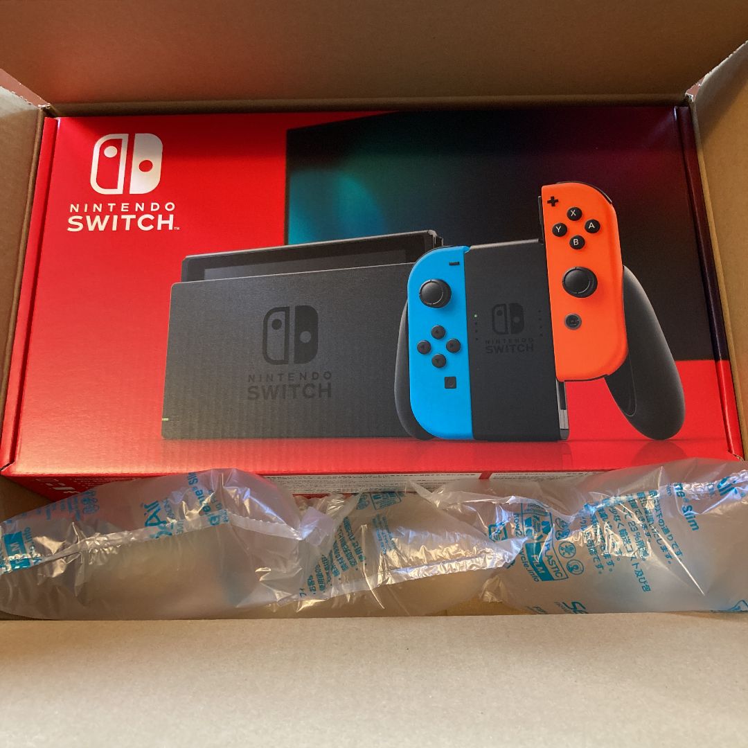 更に値下げ！)任天堂スイッチJOY-CON ネオンブルー/ネオンレッド