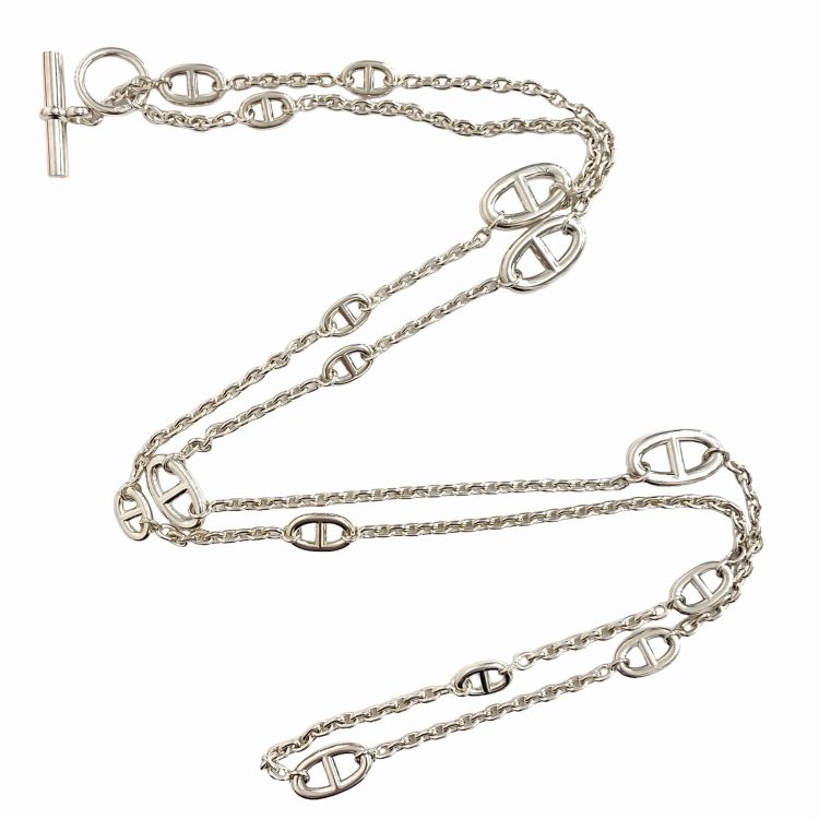 HERMES エルメス シェーヌダンクル 120cm ファランドール ロング HERMES エルメス シェーヌダンクル 120cm ファランドール ロング