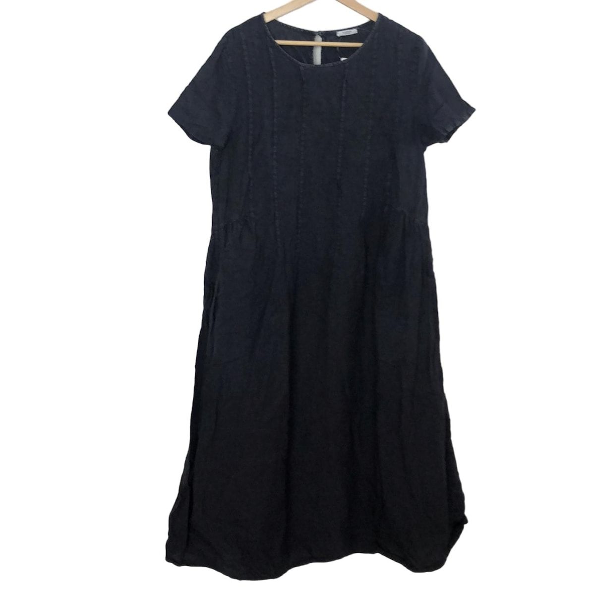 Peserico ライトブルー 半袖ワンピース 42 Peserico ライトブルー 半袖ワンピース 42