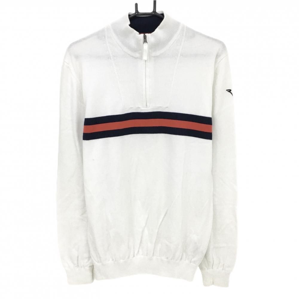 美品 CHERVO シェルボ ゴルフ ニット メンズ Lサイズ シルク混 美品