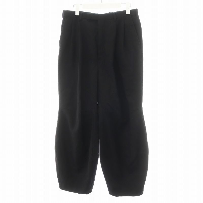 LADMUSICIAN 2タックワイドスラックス 42 LAD MUSICIAN - 2Tuck Tapered Wide Pants | fakejam