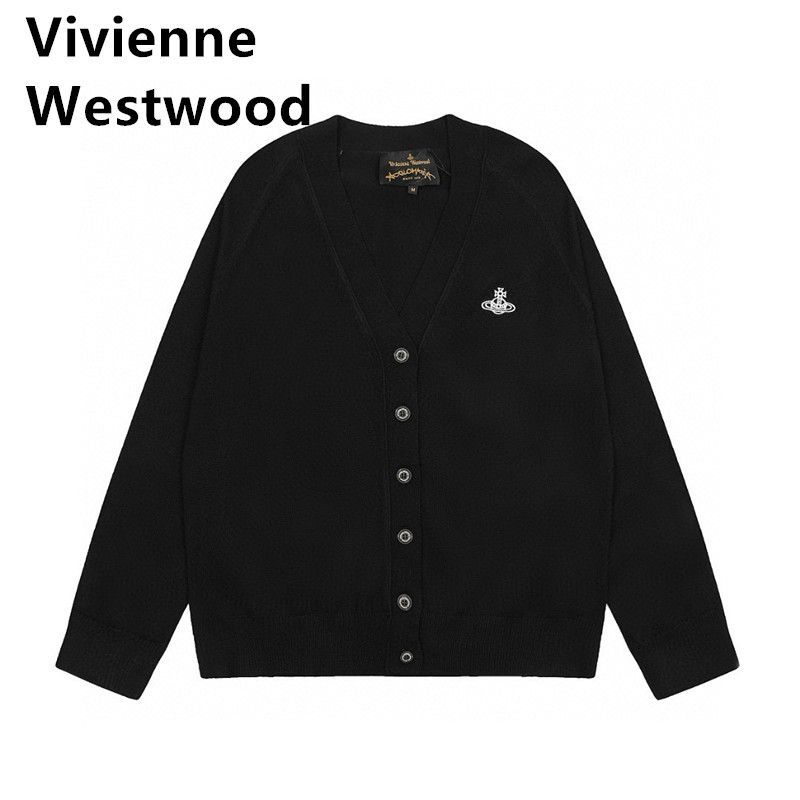 新品、超人気 Vivienne Westwood ヴィヴィアンウエストウッド SWEATER レディース 上着  オーブボタン長袖カーディガン  ニット/セーター