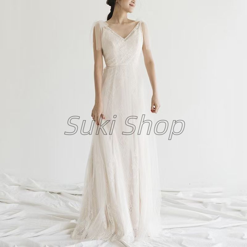 ライトウェディングドレス チュチュ ホワイト エレガント 長い丈 フ ワンピース ガーリー お洒落 Aラインスカート 大きいサイズ