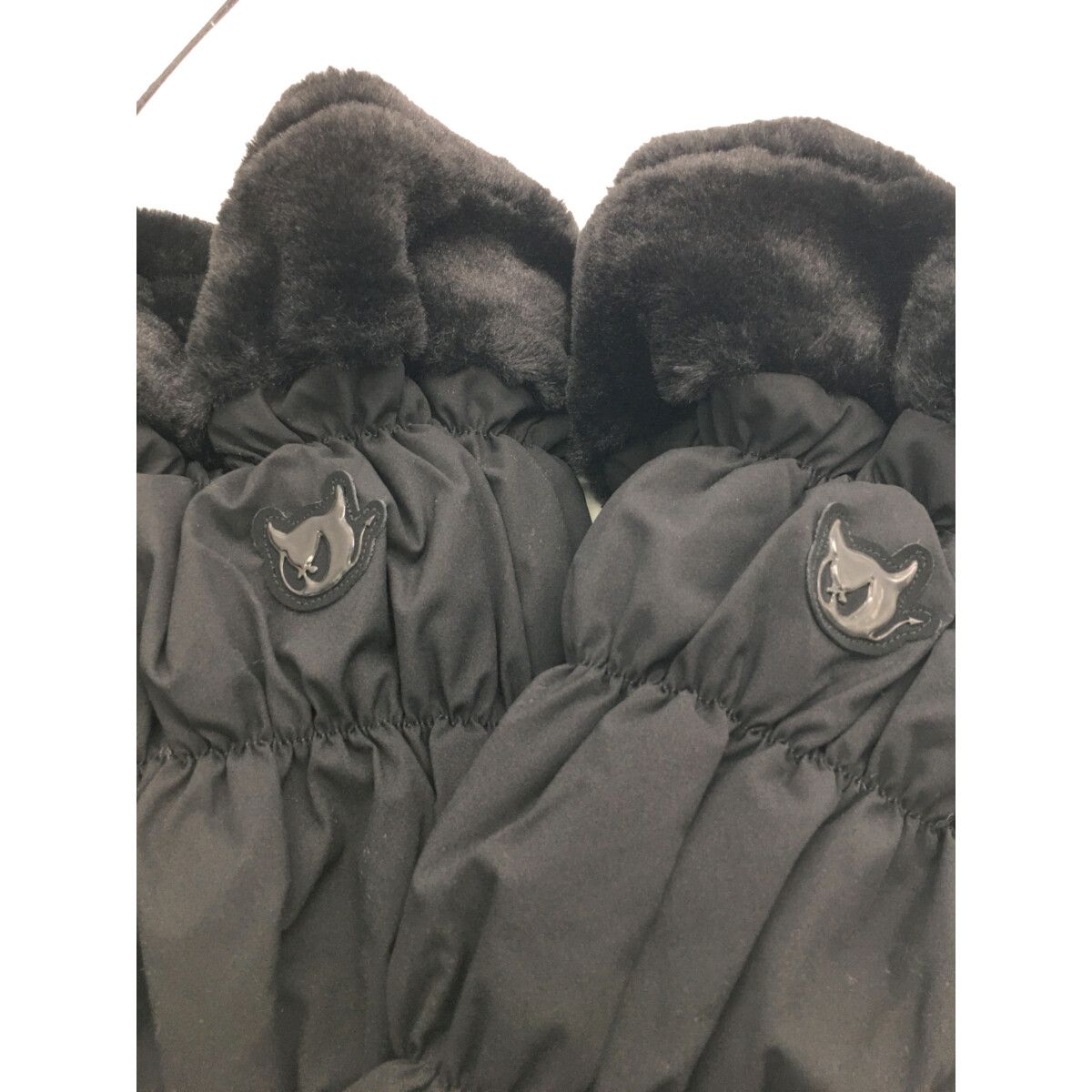 レディース ワック WAAC レッグウォーマー フリー ブラック 黒 中綿