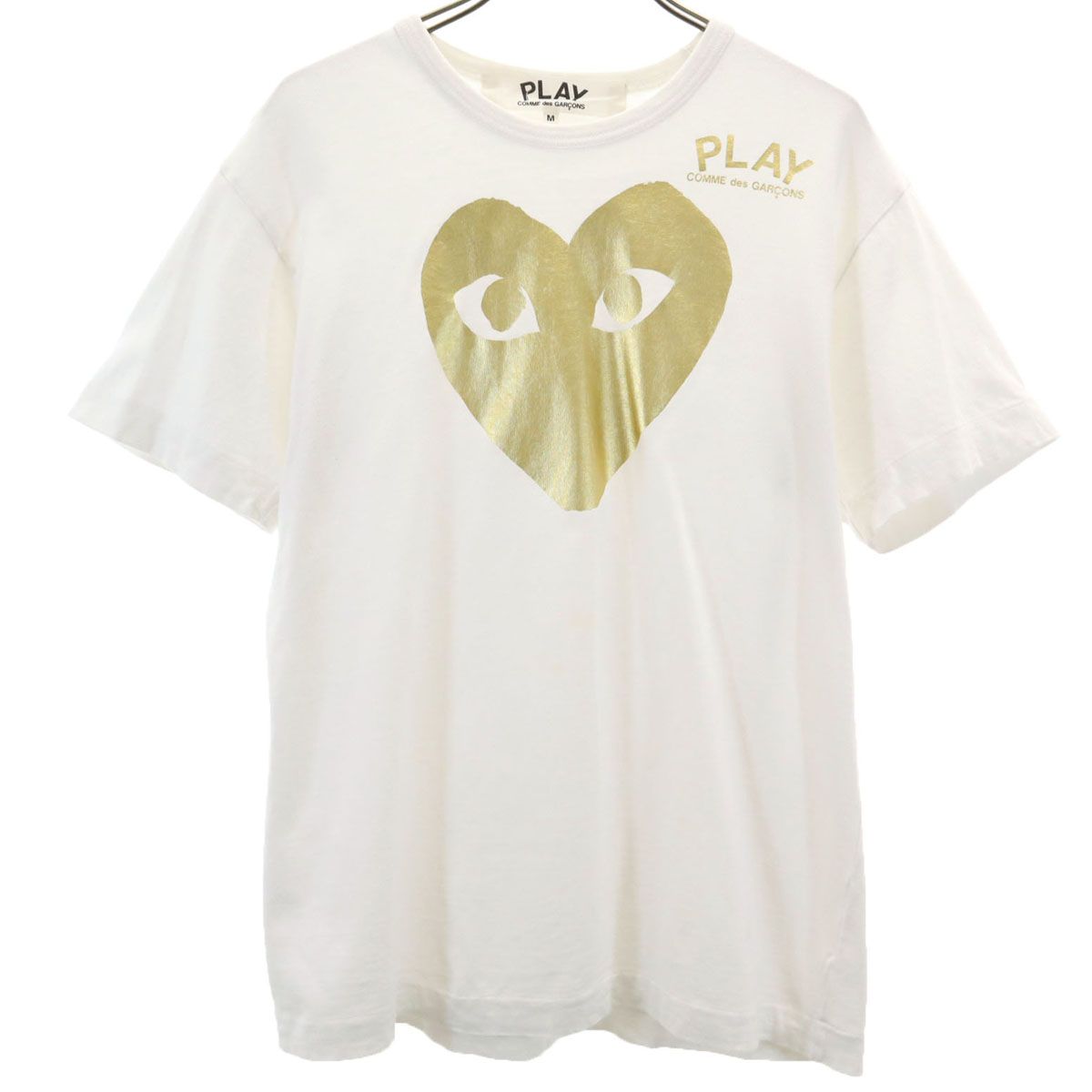 PLAY COMME des GARCONS プレイコムデギャルソン 半袖 Tシャツ M 