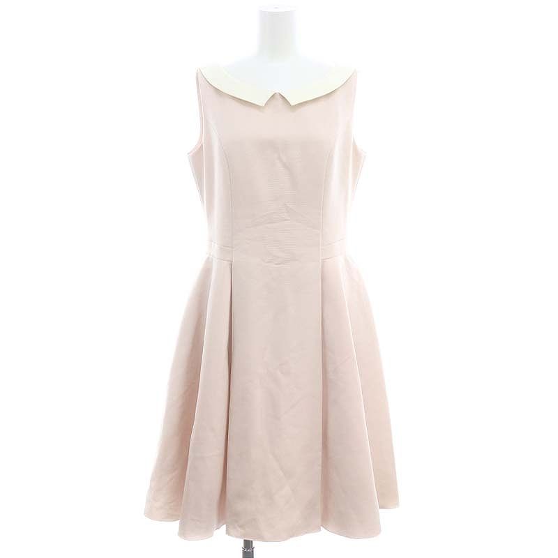 ルネ Rene ベーシック basic 襟付き ノースリーブワンピース