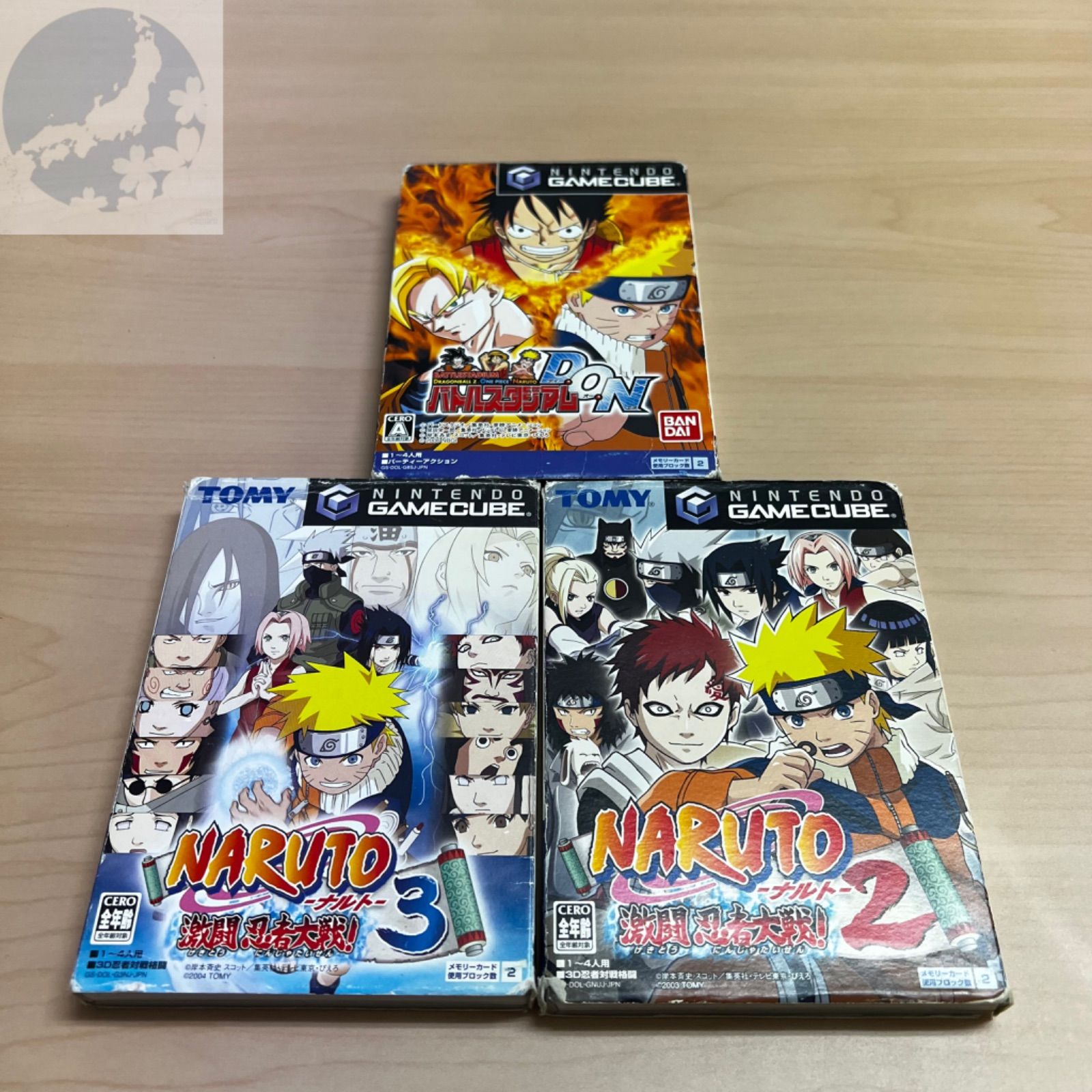 ゲームキューブ NINTENDO GAMECUBE NARUTO 激闘忍者大戦！３大会専用 