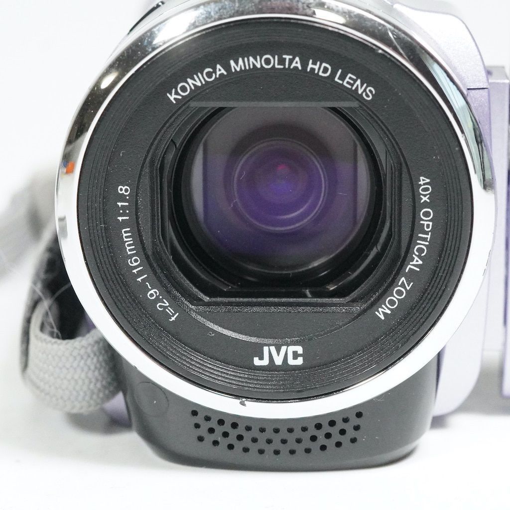 JVC Victor Everio GZ-HM33-V バイオレット 動作OK 返金保証 /1937