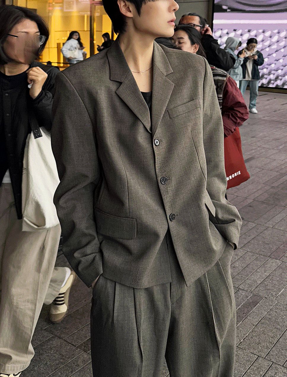 [COSYHARU コシハル 公式]スタン 3B ショートジャケット ブレザー