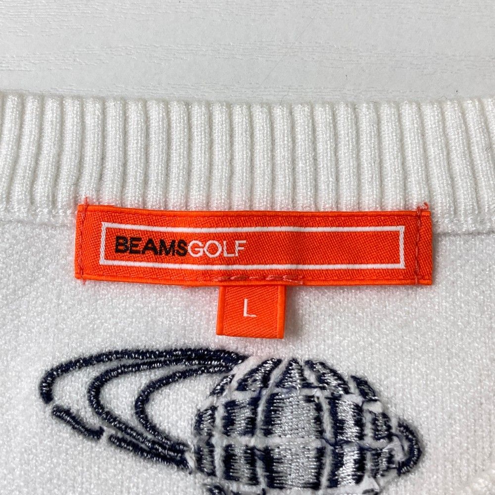 サイズ：L BEAMS GOLF ビームスゴルフ 2023年モデル ニットセーター