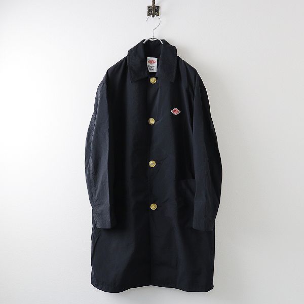 美品＊DANTON ダントン NTF ナイロンタフタ フードコートコート 34 美品＊DANTON ダントン NTF ナイロンタフタ フードコートコート