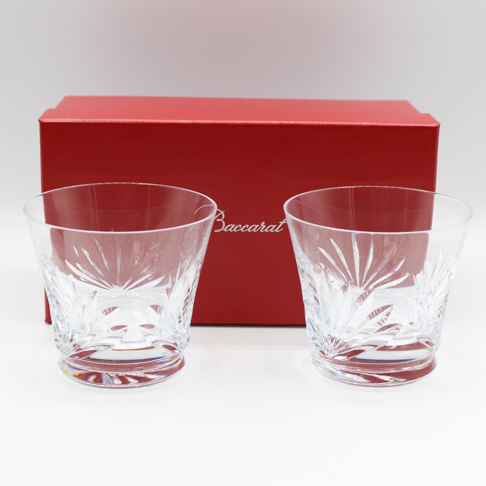 158)【未使用】Baccarat (バカラ) オンライン ロックグラス 2024刻印