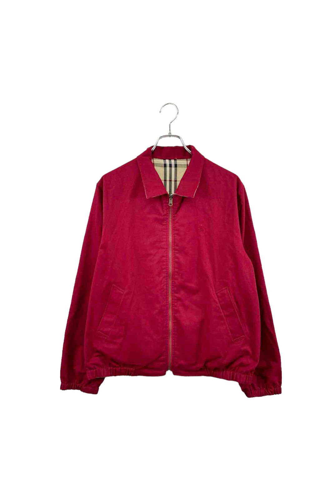 BURBERRY LONDON バーバリーロンドン 赤 ダウンベスト 40 - ジャケット