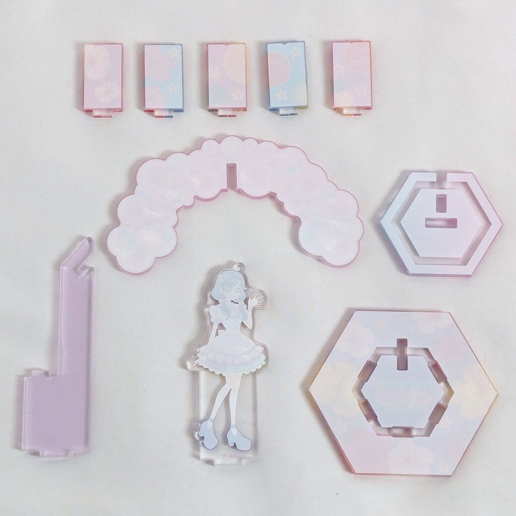 トロピカルージュプリキュア　レンブラントホテル限定　アクリルスタンド　涼村さんご トロピカル～ジュプリキュア 涼村さんご アクリルスタンド | K