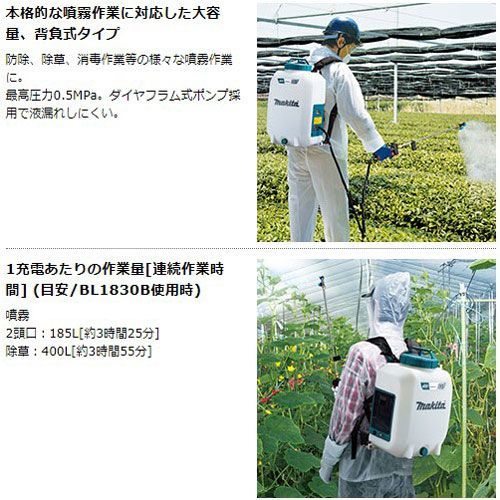 噴霧作業 背負式