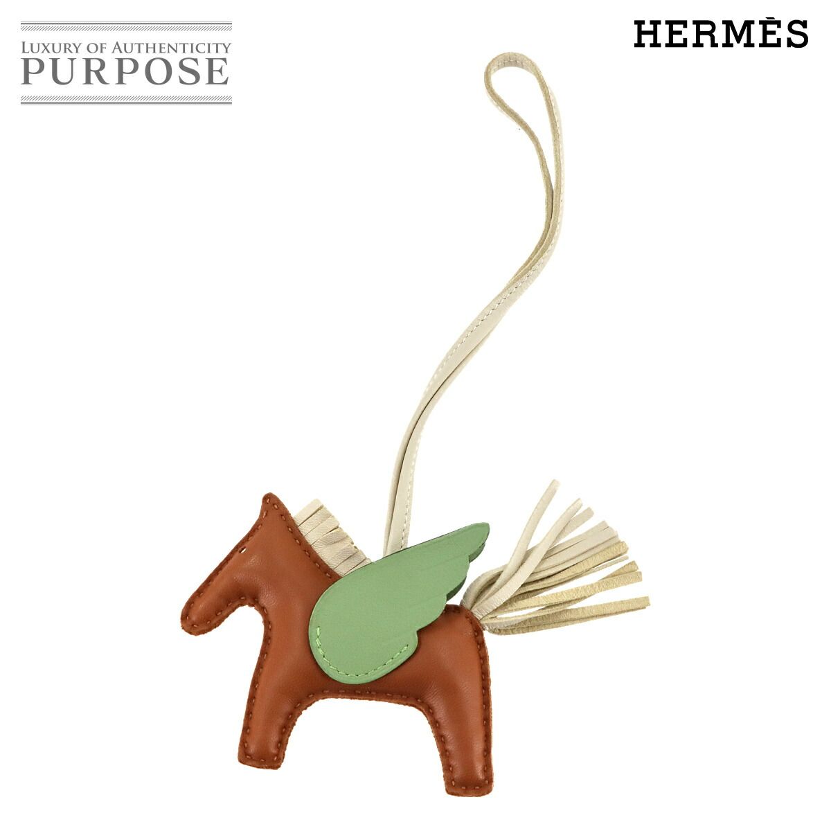 ❤未使用品❤ロデオPM クレヴェットｘヴェールフォンセ エルメス A刻印 未使用 展示品 エルメス HERMES ロデオ ペガサス PM バッグ
