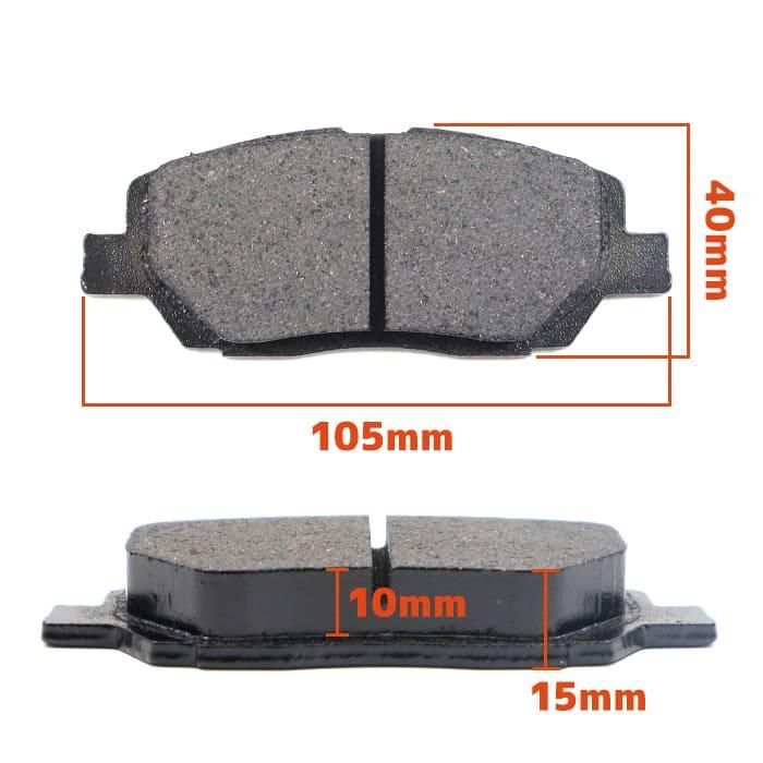 エブリィ DA52T DB52T フロント ブレーキパッド  K-621K   1台分 K4パッド  アケボノ 軽自動車用ブレーキパッド  前輪