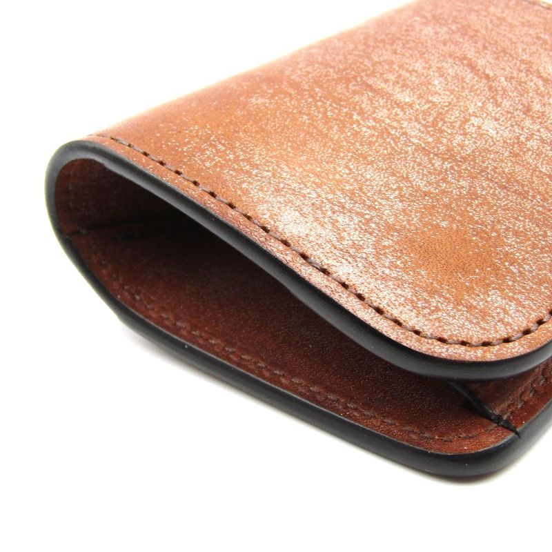 美品 WILDSWANS ワイルドスワンズ ミニ財布 フルグレイン