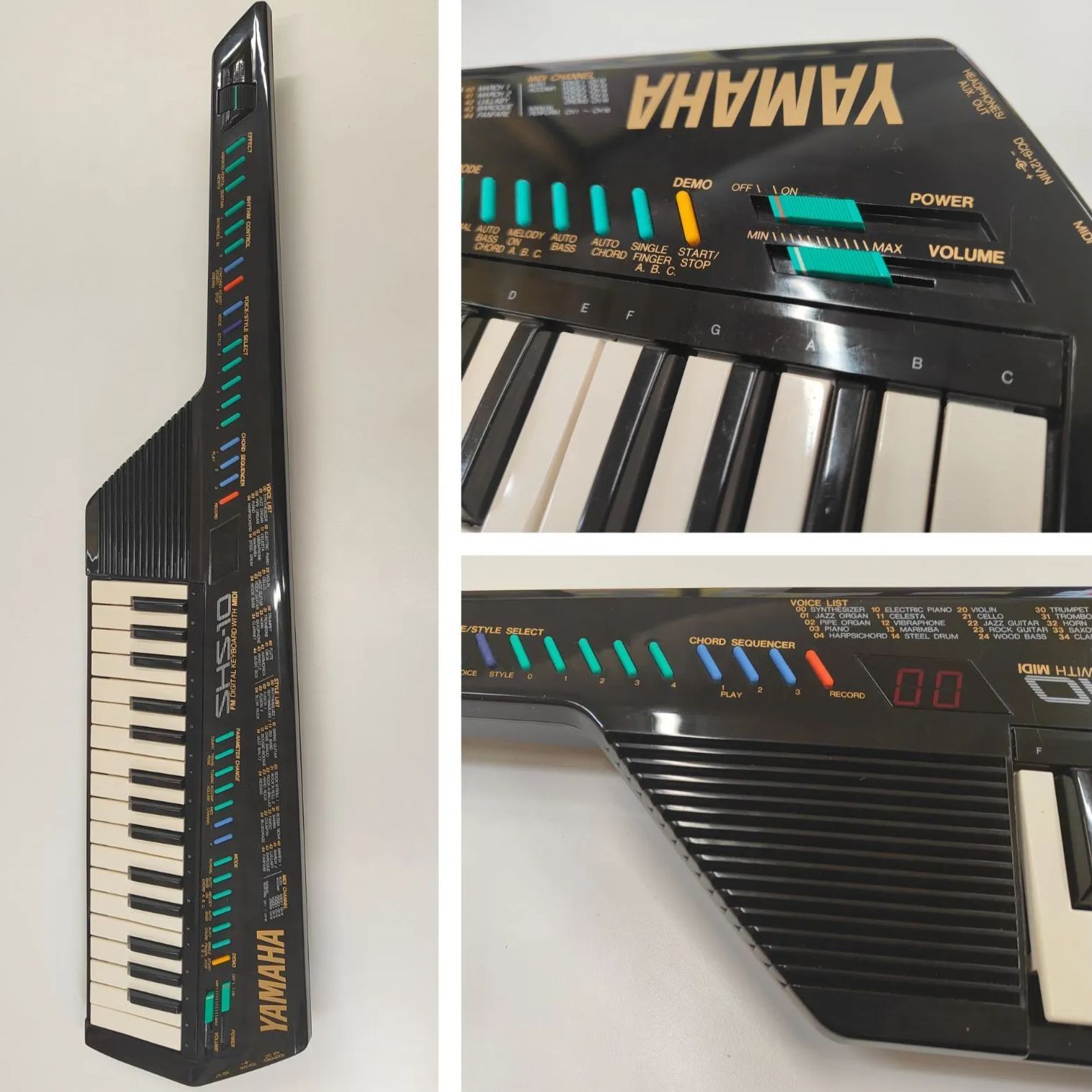 ワンオーナー 完全動作品】YAMAHA ヤマハ SHS 10 Black Music Keyboard キーボード  （SNA）024032200750AE - メルカリ