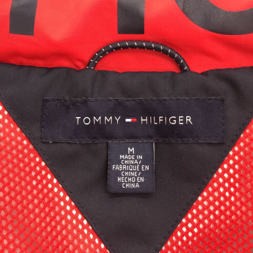 TOMMY HILFIGER トミー ヒルフィガー トミーヒルフィガー ネイビー M | ジャケット ソフトシェル ☆ 新品 US-S ロゴ刺繍 フルダブルジップアップニットジャケット ns623大きいサイズ