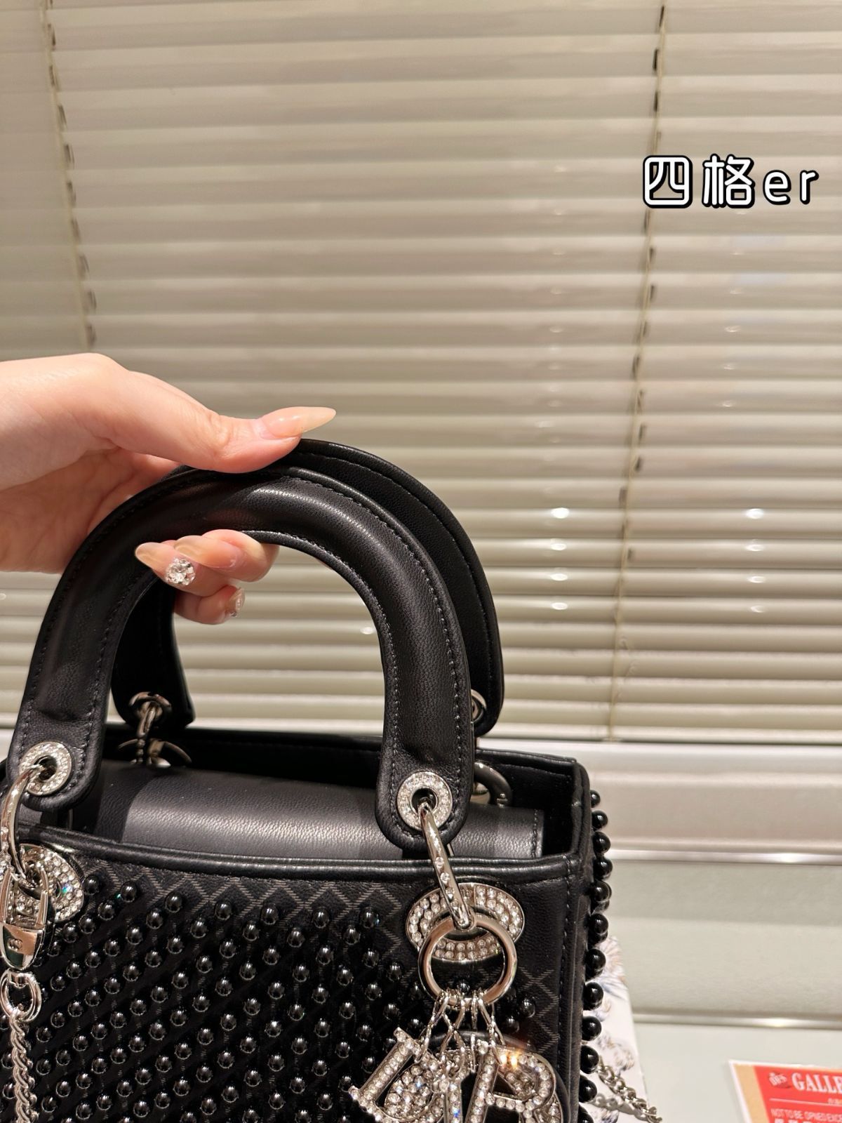 Dior レディースきヤップ美品 DIOR | Lady Dior My ABCDior バッグ スモール カナージュ
