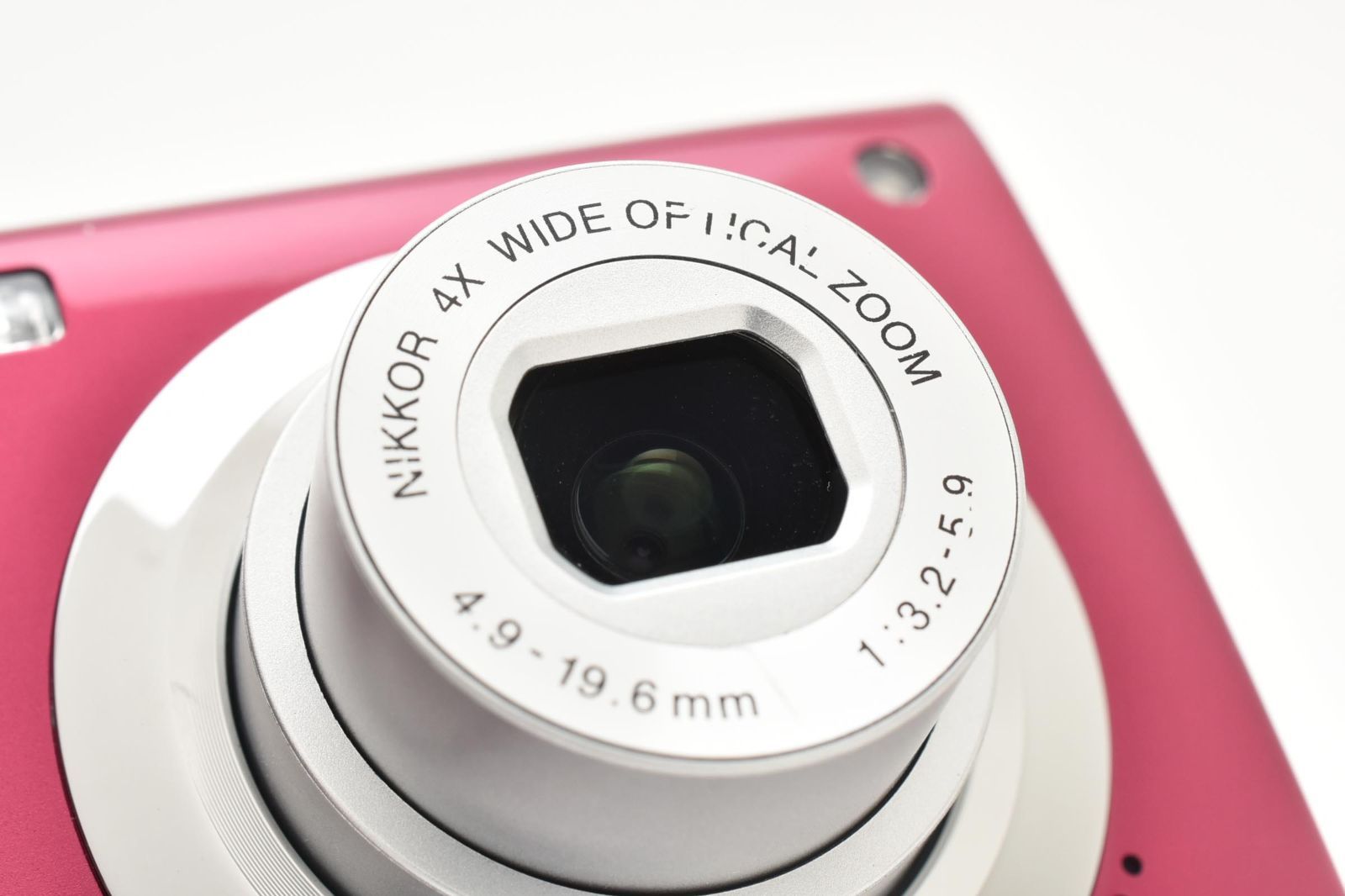 返品保証】☆良品☆ ニコン Nikon Coolpix S4000 ルビーレッド 