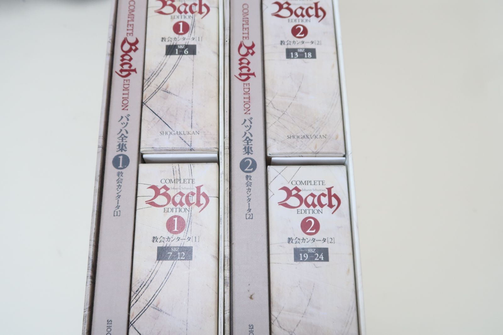 輸入楽譜全集［バッハ 全カンタータ］全19巻完結揃い　定価16万円 輸入楽譜全集［バッハ 全カンタータ］全19巻完結揃い 定価16万円
