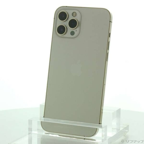 中古品〕iPhone12 Pro Max 256GB ゴールド MGD13J/A SIMフリー 中古品〕iPhone12 Pro Max 256GB ゴールド MGD13J/A SIMフリー