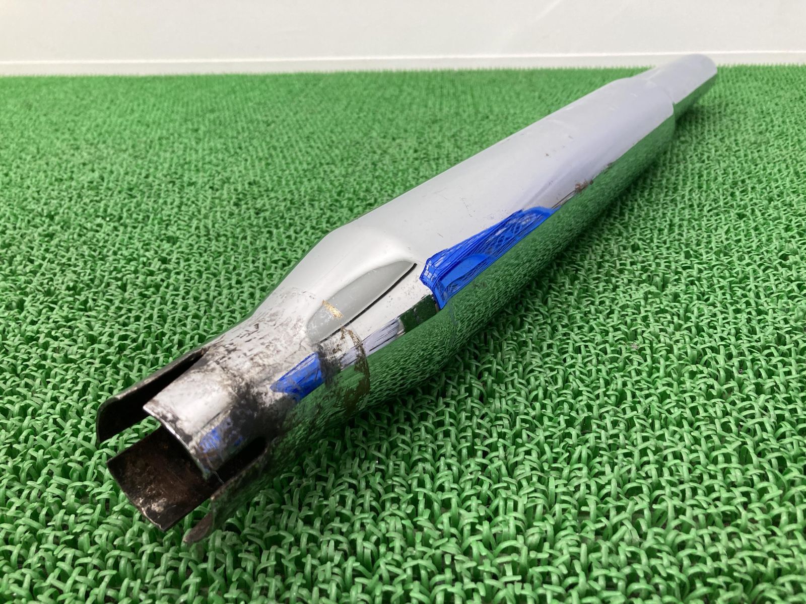 ハーレー サイレンサーマフラー 社外 中古 バイク 部品 スチール