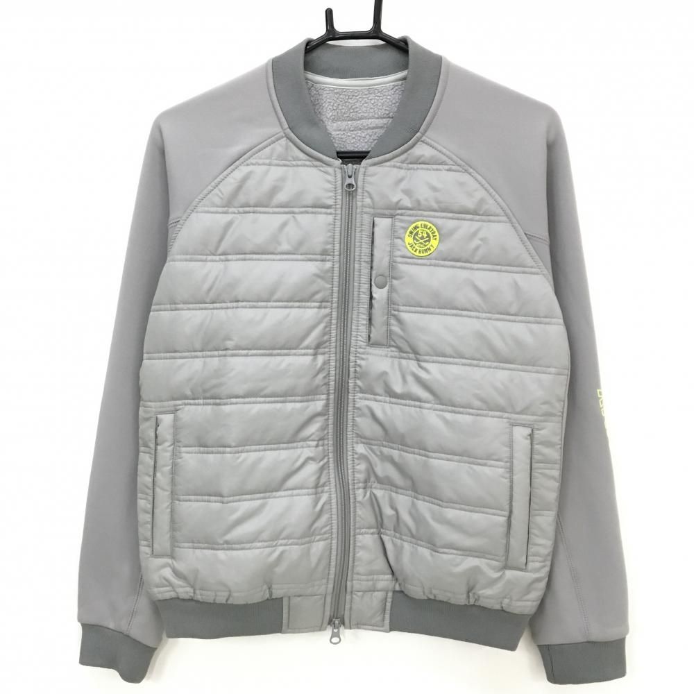 ジャックバニー 中綿切替ジャケット グレー 前身頃中綿 レディース 1 M ゴルフウェア Jack Bunny