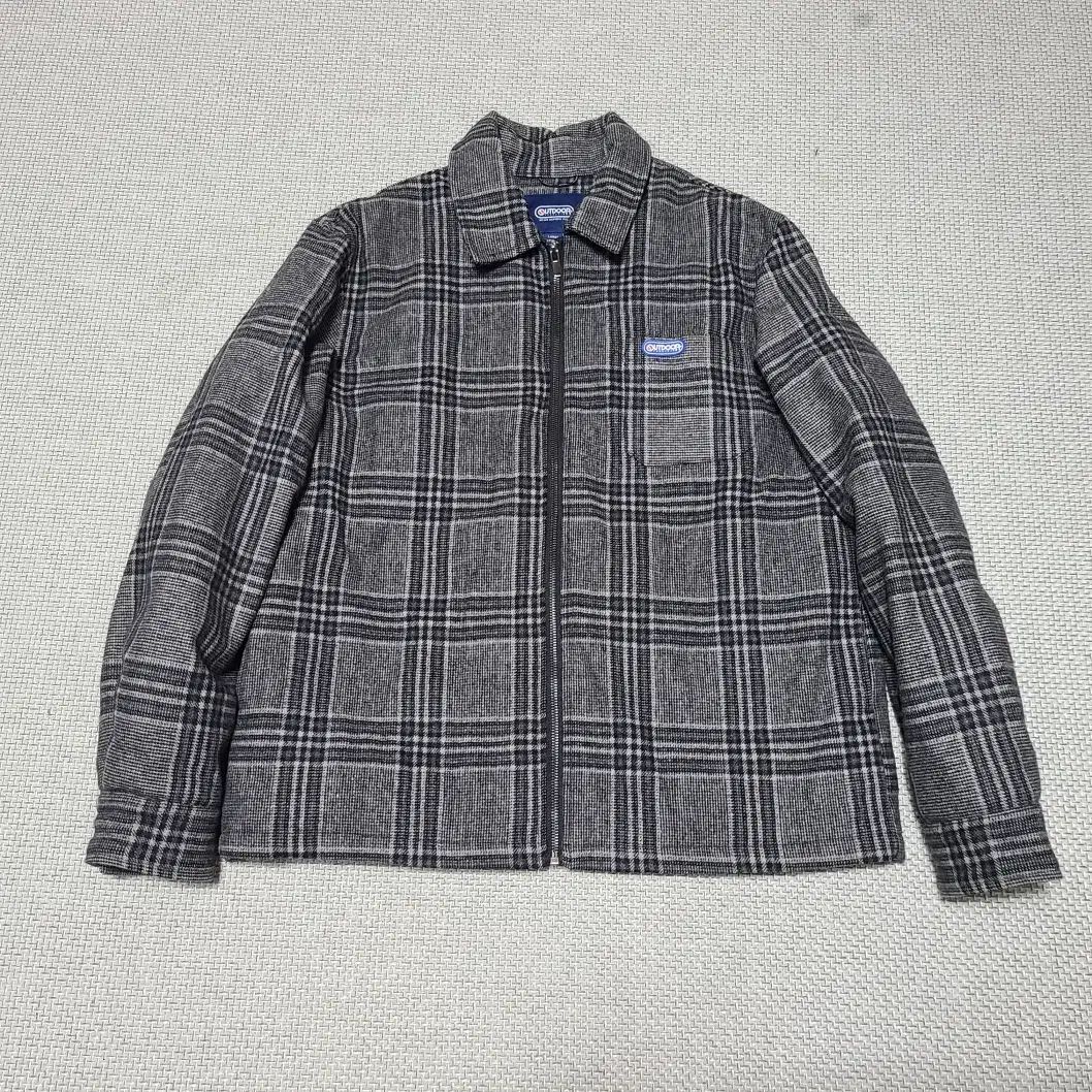 アウトドア製品 チェック ウール ジャケット ／ と 2