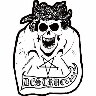 欧LP Destruction Antichrist / Tormentor (Shape Picture Vinyl