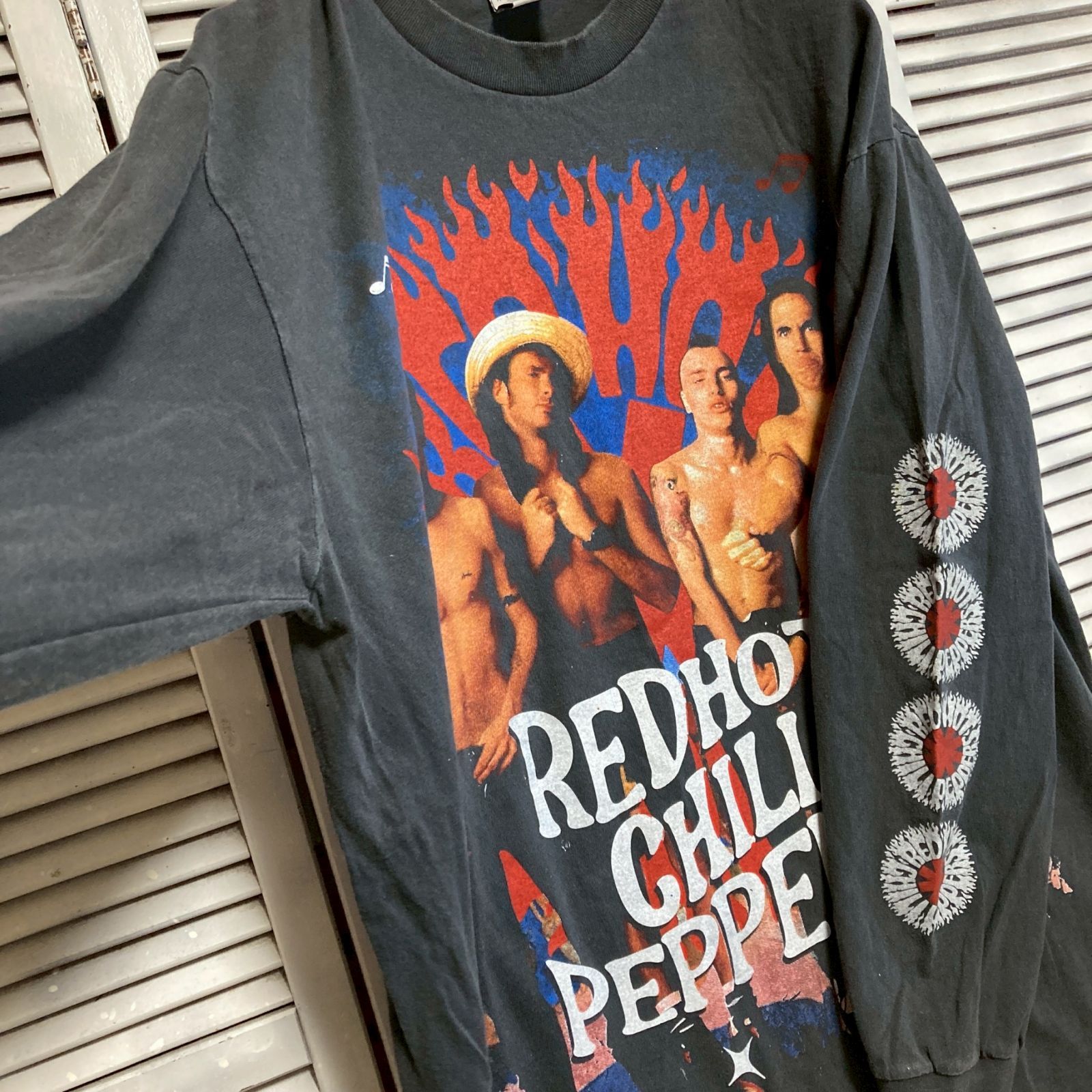 レッチリ RED HOT CHILI PEPPERS 長袖Tシャツ XL Red Hot Chili