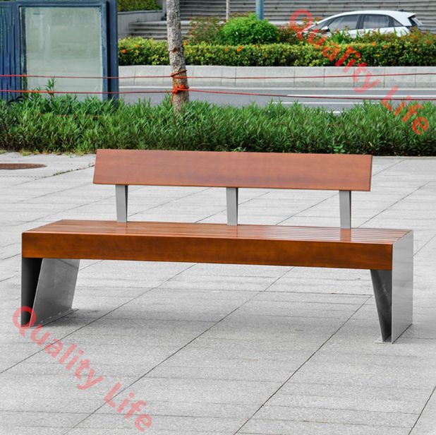 パティオベンチ 防錆金属フレーム付き木製ベンチ 公園 ポーチ 芝生 庭 デッキ 庭用の屋外耐候性ベンチ 150cm