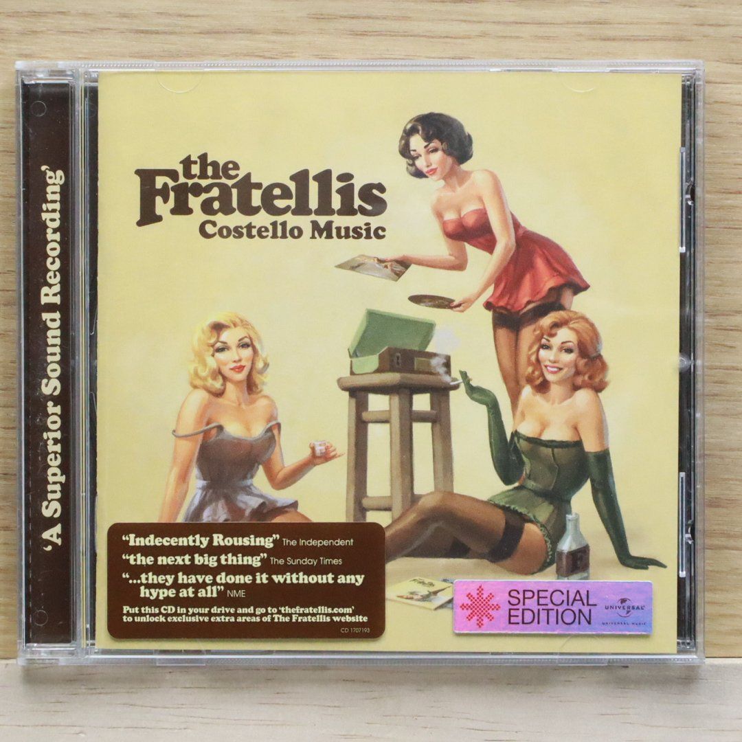 輸入盤CD☆ザ・フラテリス/The Fratellis□ Costello Music