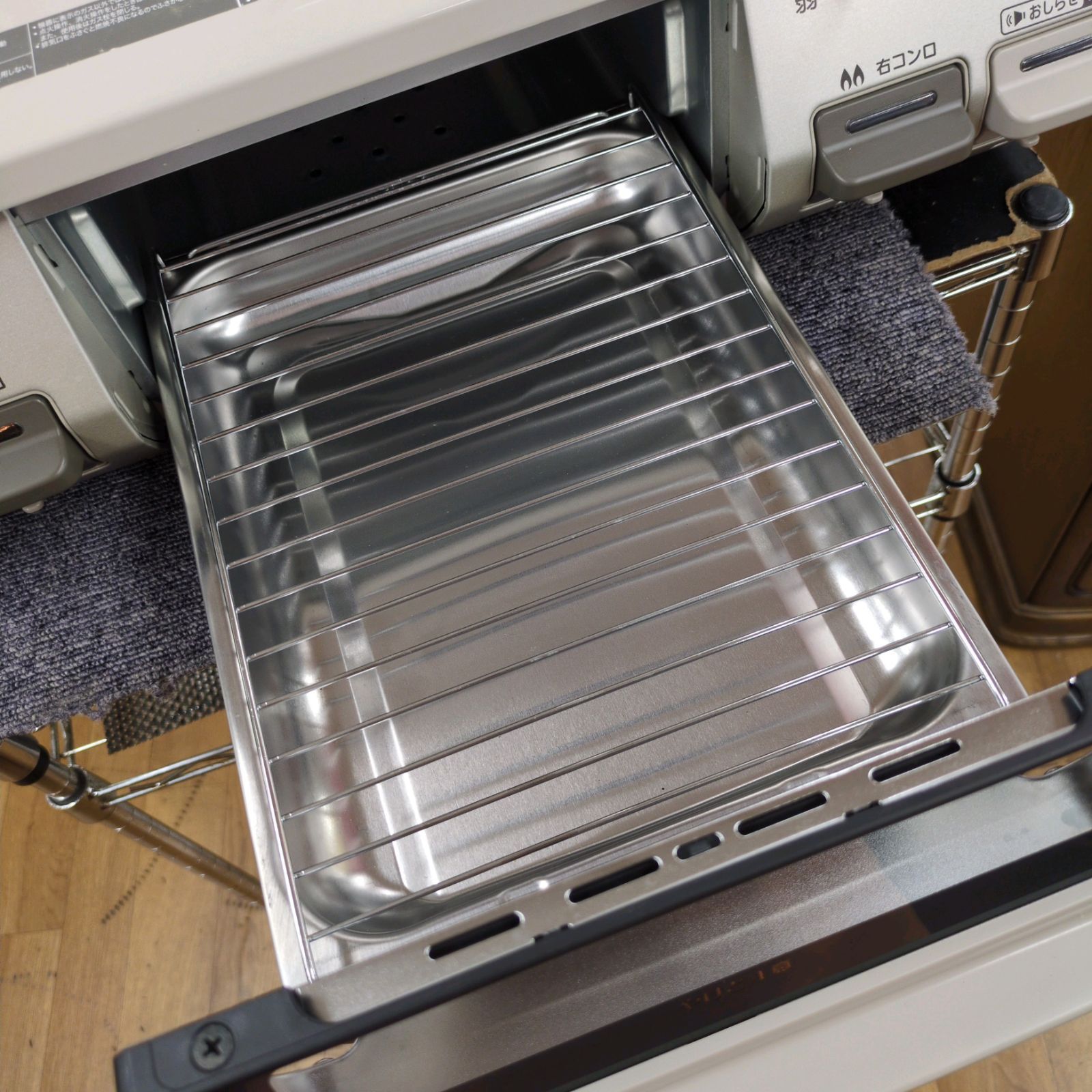 J306 ☆Rinnai☆都市ガスコンロ☆水無し片面焼きグリル - メルカリ 