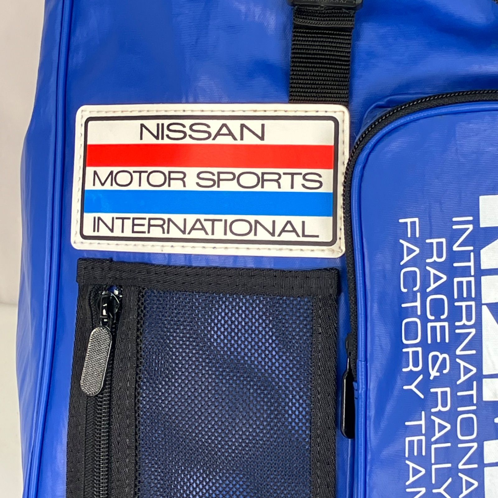 NISSAN nismo バックパック 青 NISMO リュック ニスモ 日産 旧ロゴ 青
