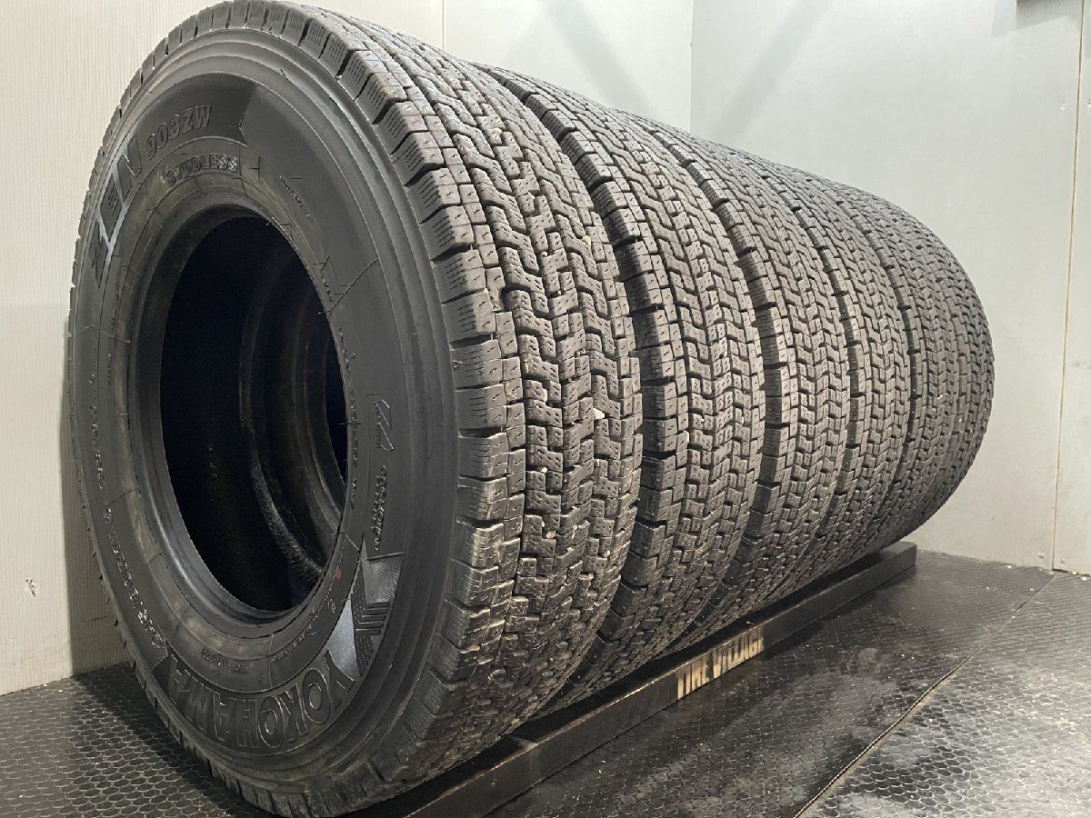札幌発 引取OK 走行短め YOKOHAMA ZEN702ZE 245/80R17.5 133/131J 17.5