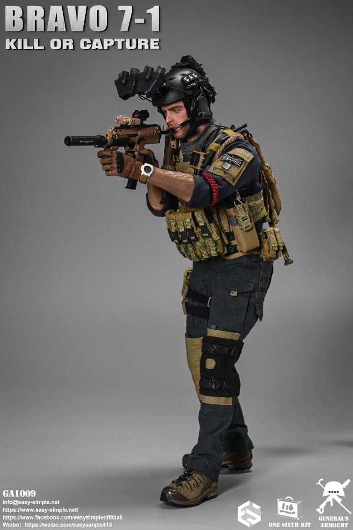 General's Armoury 1/6 “Kill or Capture” Bravo 7-1 Unopened Brand New GA1009 KILL OR CAPTURE BRAVO 7-1 Easy & Simple