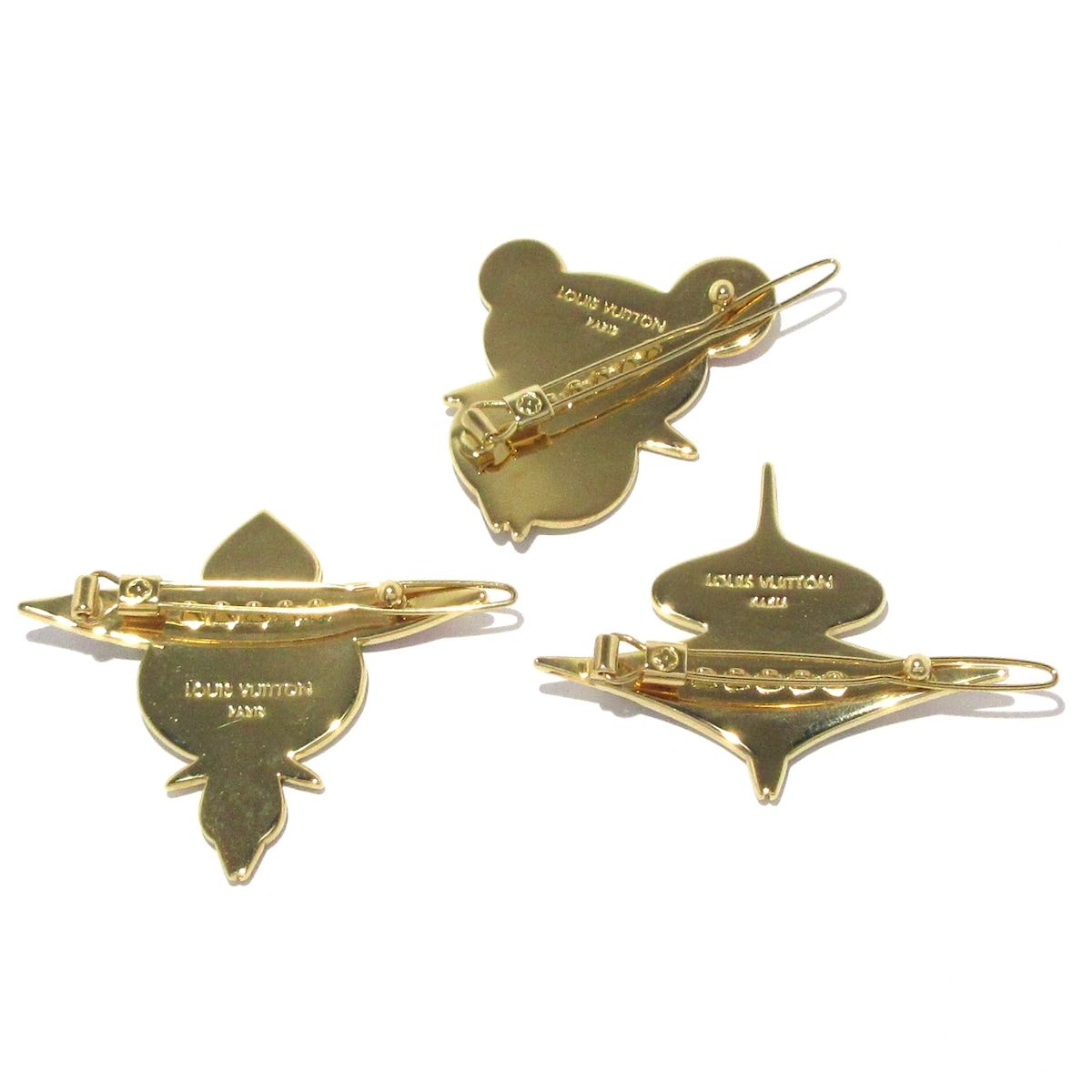 LOUIS VUITTON ルイヴィトン アクセサリー キャラクター キャラクターズヘアピンムラカミ M92595 ブロン USTAUSTRALIA_COM_AU