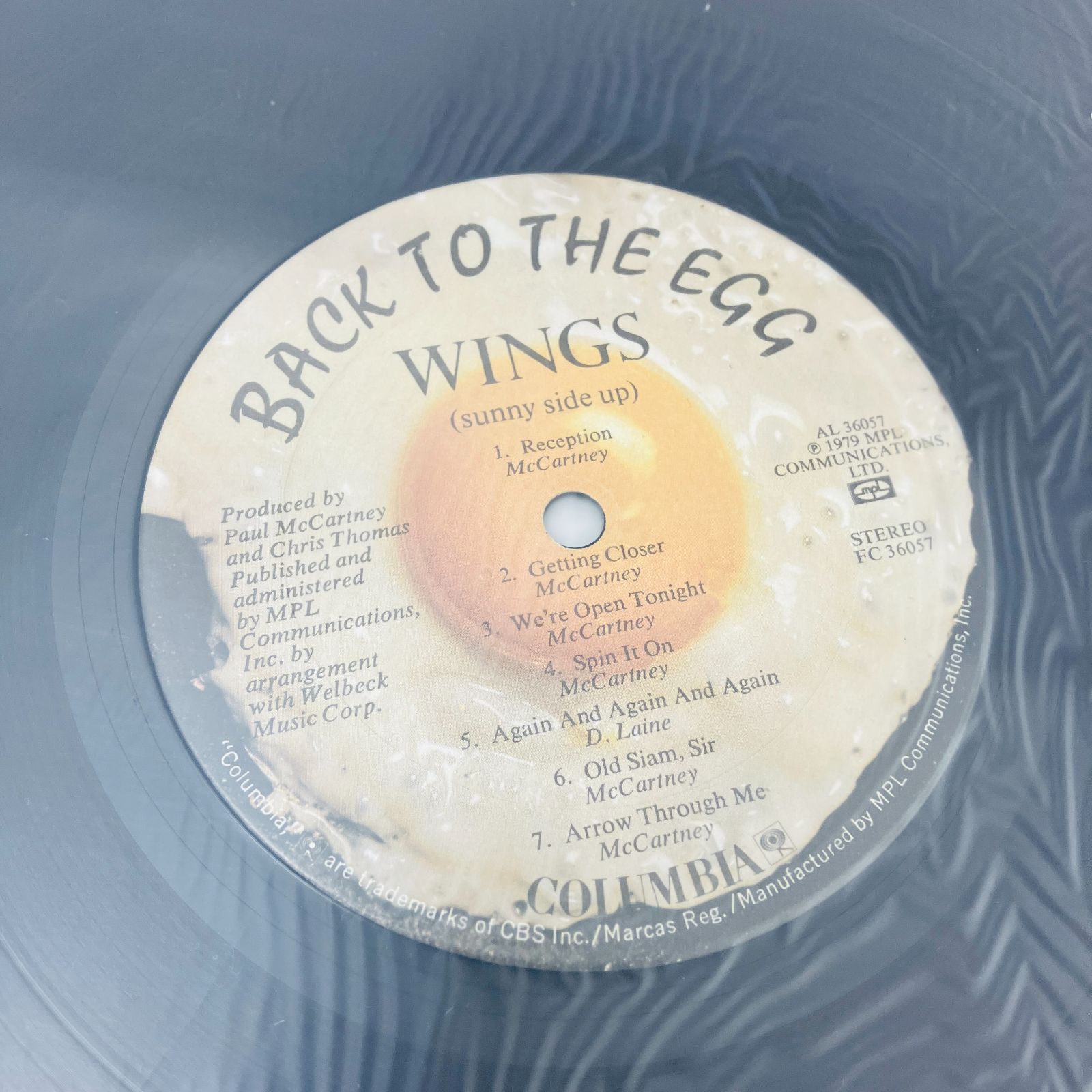A【希少】レコード LP WINGS ポール マッカートニー ウイングス