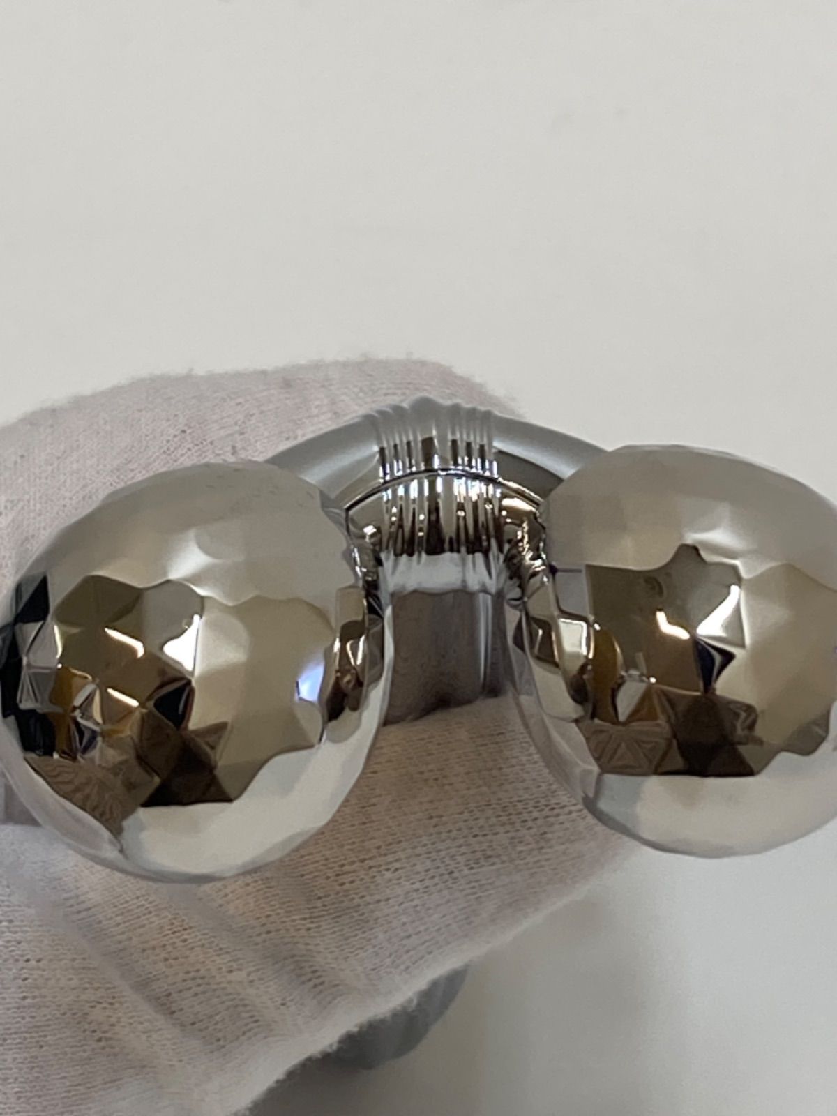 美品 ReFa CARAT RAY RF-PC2019B 美顔ローラー シルバー 美品