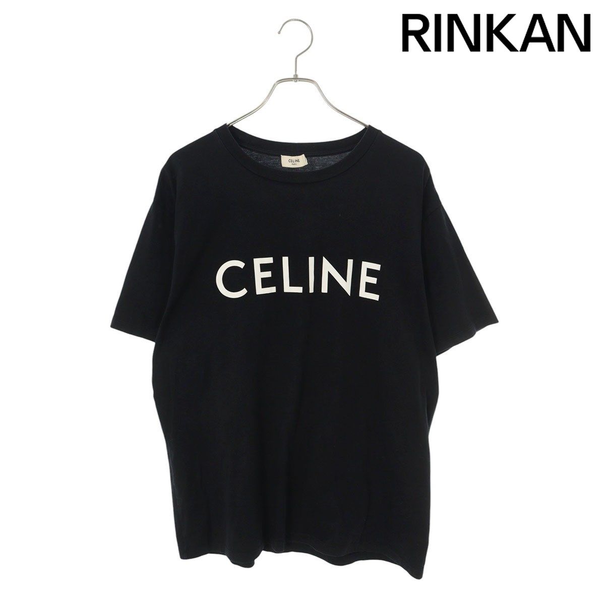 セリーヌバイエディスリマン  2X681671Q ルーズフィットロゴプリントTシャツ メンズ M