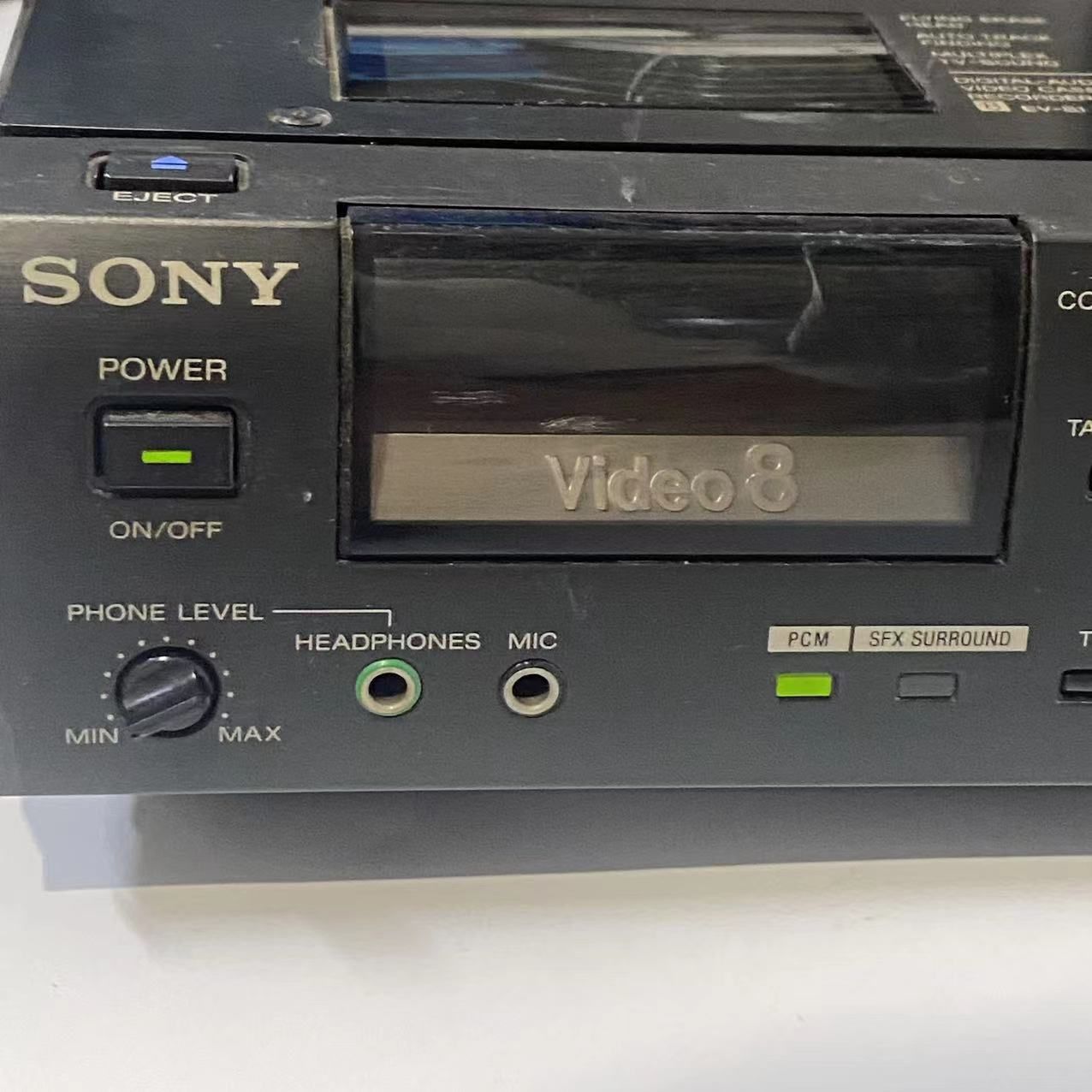 ジャンク品】8mmビデオデッキ SONY EV-S1 - メルカリ